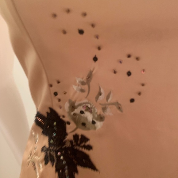 New gold lace beaded top - Picture 4 of 8